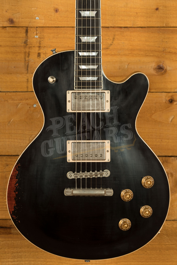 Eastman Antique Varnish SB59/v Solid Body Antique Black