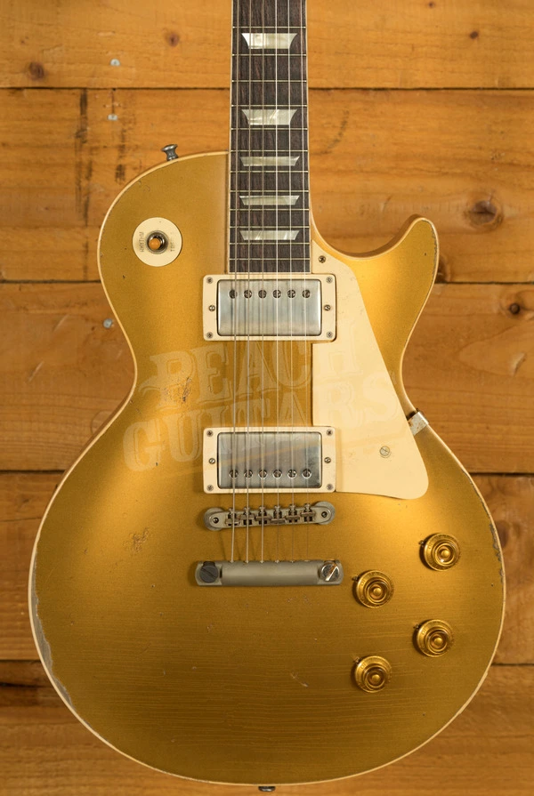 Gibson Custom Murphy Lab 1957 Les Paul Goldtop | Double Gold - Ultra Heavy Aged