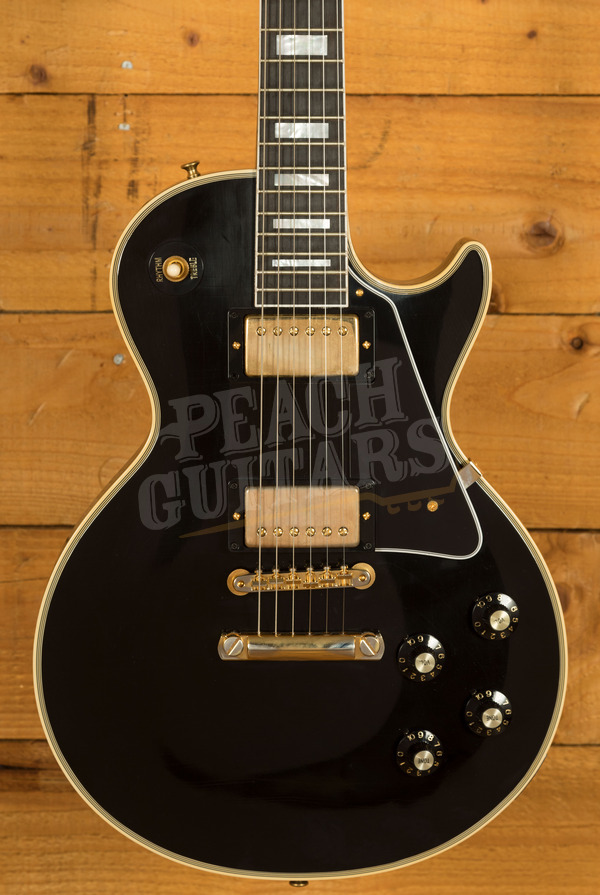 Gibson Custom Murphy Lab 1968 Les Paul Custom Reissue Ebony - Ultra Light Aged