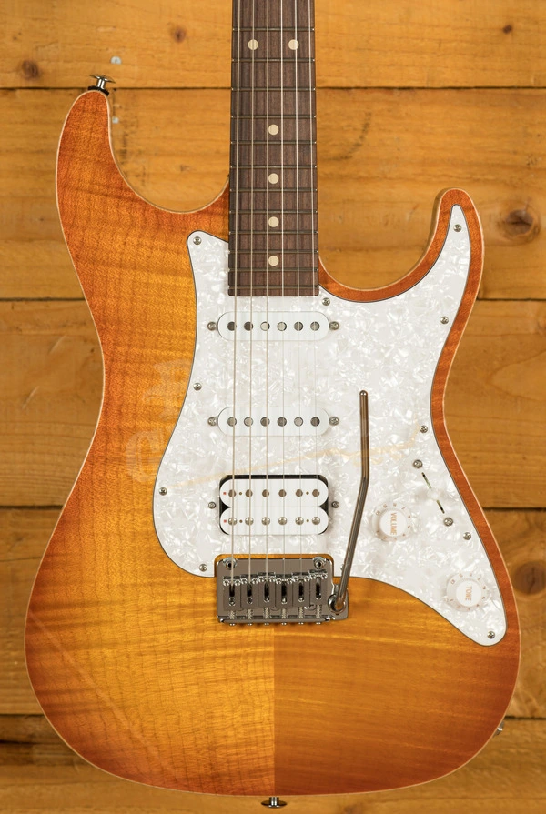 Suhr Standard Plus Trans Honey Amber Burst Pau Ferro 