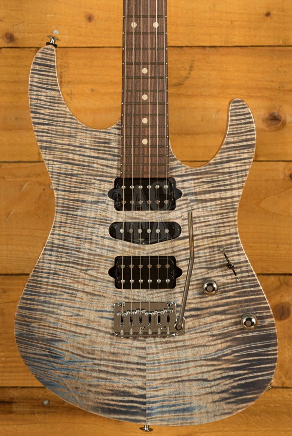 Suhr Modern Plus Trans Blue Denim/Slate Pau Ferro