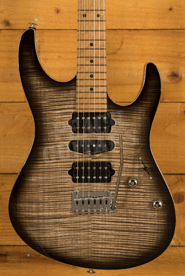 Suhr Modern Plus Trans Charcoal Burst Maple 