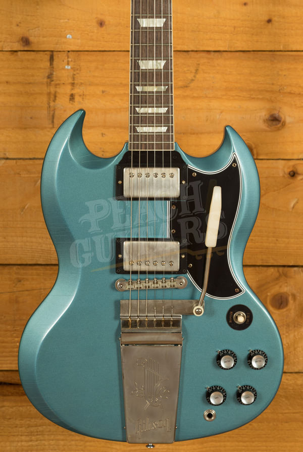 Gibson Custom Murphy Lab 1964 SG Standard Reissue w/ Maestro Pelham Blue - Ultra Light Aged