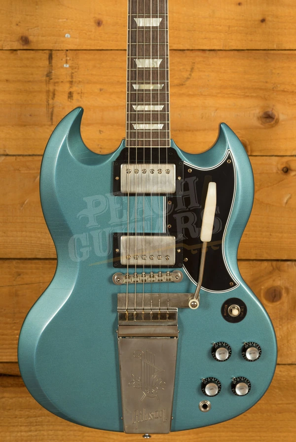 Gibson Custom Murphy Lab 1964 SG Standard w/Maestro Vibrola | Pelham Blue - Ultra Light Aged