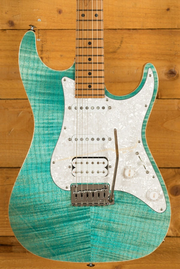Suhr Standard Plus Bahama Blue Maple