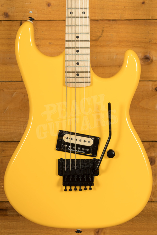 Kramer Baretta Bumblebee Yellow - Peach Guitars