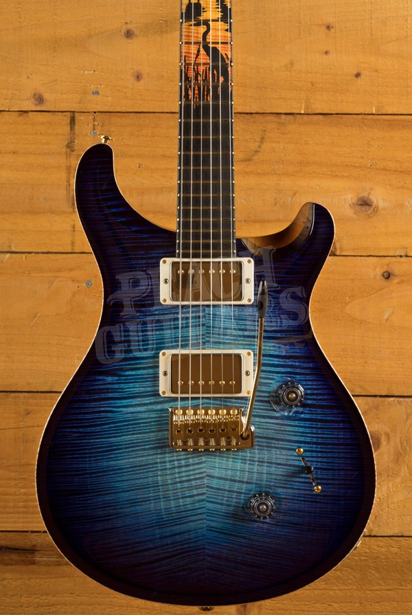 PRS Private Stock Custom 24 Aqua Violet Glow - Chesapeake Bay Inlay