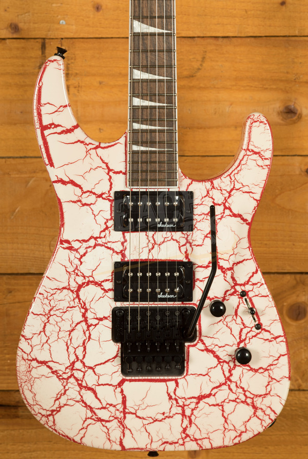 Jackson X Series Soloist SLX DX | Bloodshot Crackle