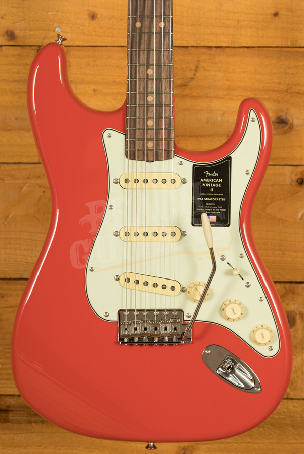 Fender American Vintage II 1961 Stratocaster | Rosewood - Fiesta Red
