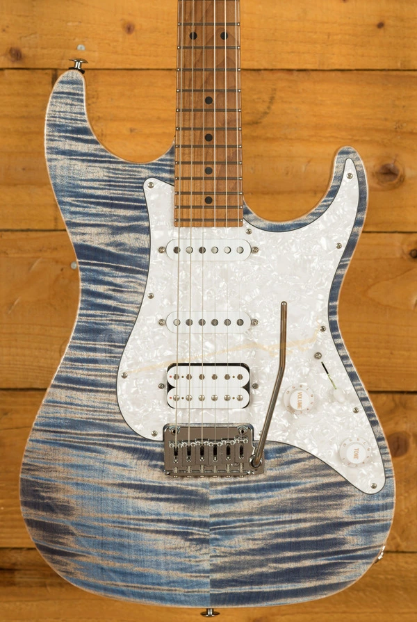 Suhr Standard Plus Trans Blue Denim Slate