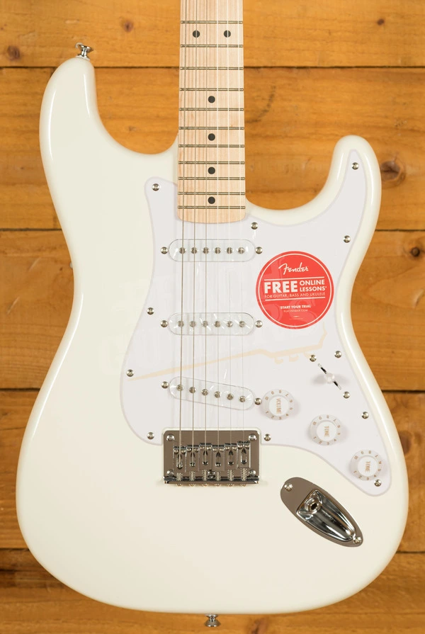 Squier Sonic Stratocaster HT - Maple - Arctic White