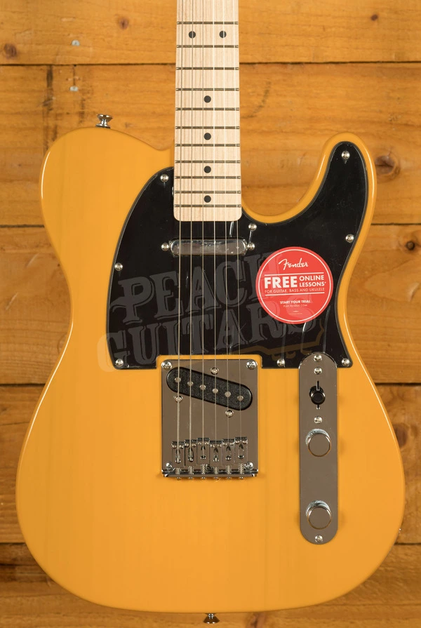 Squier Sonic Telecaster Maple Butterscotch Blonde