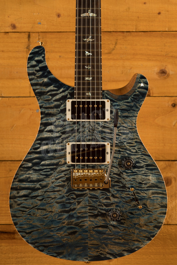 PRS Wood Library Custom 24 Faded Whale Blue Roasted Maple/Ziricote