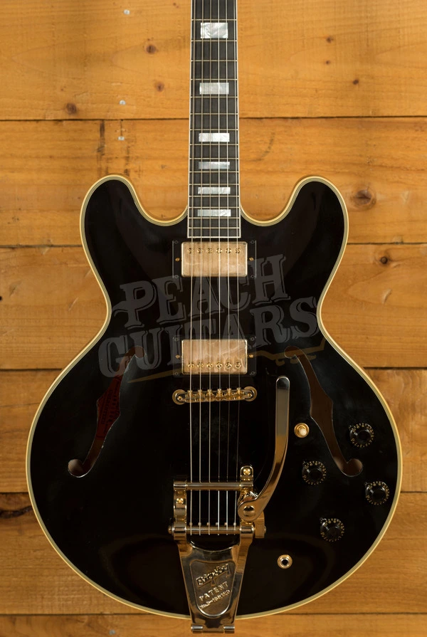 Gibson Custom '59 ES-355 Ebony Bigsby Murphy Lab Ultra Light Aged GH