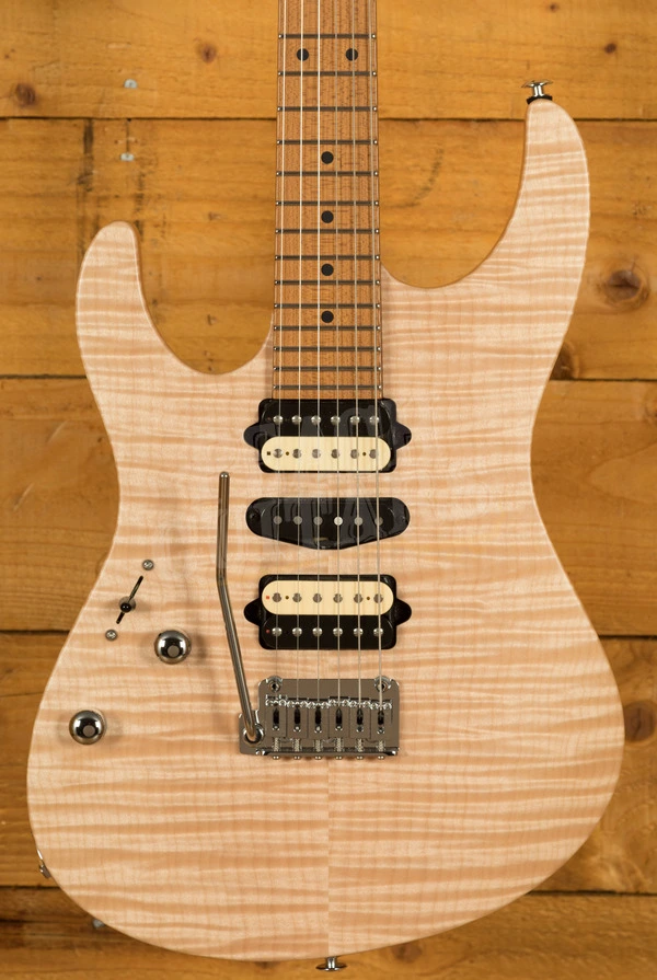 Suhr Modern Satin Flame Natural - Left Handed