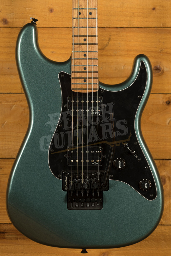 Squier Contemporary Stratocaster HH FR | Roasted Maple - Gunmetal Metallic
