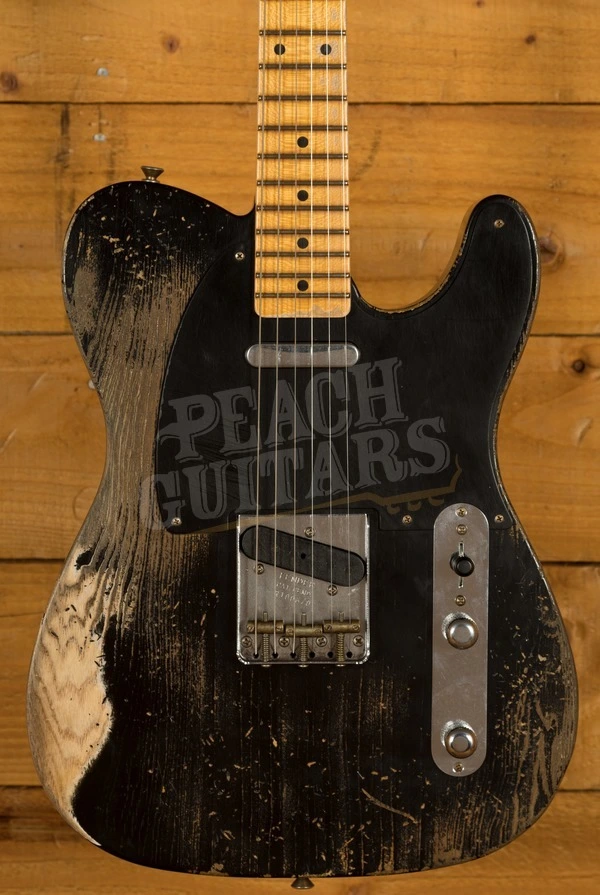 Fender Custom Shop '50s Tele Kyle McMillin Masterbuilt Heavy Relic Black