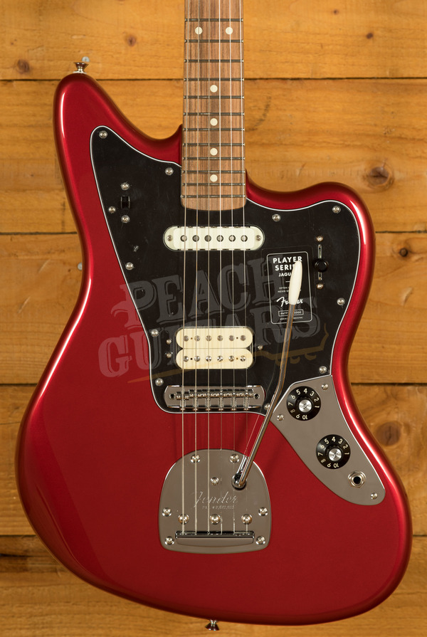 Fender Player Jaguar Pau Ferro Candy Apple Red