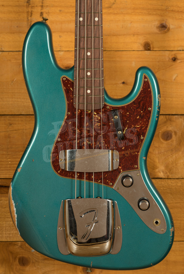 Fender Custom Shop Limited 60 Jazz Bass | Relic Aged Ocean Turquoise