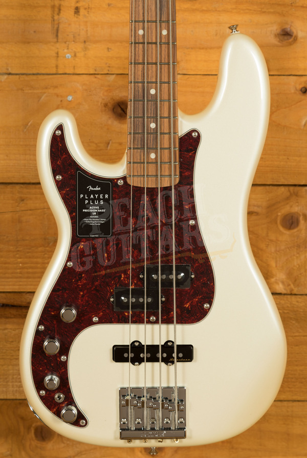 Fender Player Plus Precision Bass | Olympic Pearl *Left-Handed*