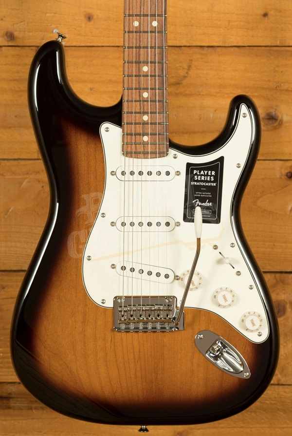 Fender Player Stratocaster - Pau Ferro - Anniversary 2-Colour Sunburst