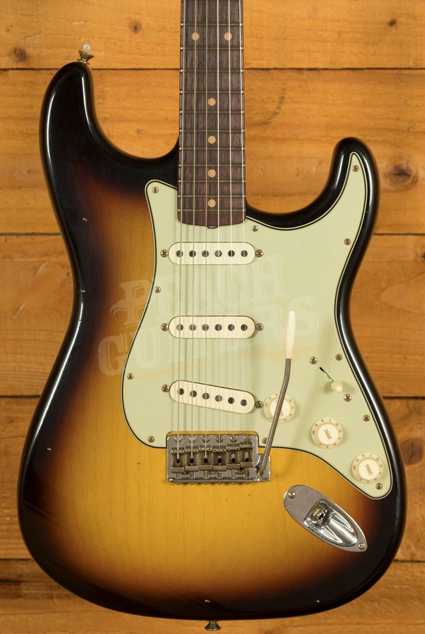 Fender Custom Shop Limited 60 Strat - Journeyman Relic Faded Aged 3-Tone Sunburst