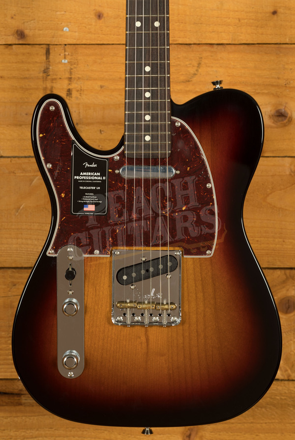 Fender American Professional II Telecaster | Rosewood - 3-Colour Sunburst - Left-Handed