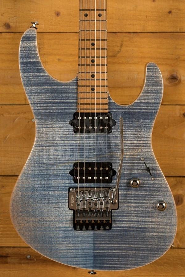 Suhr Modern Plus Floyd Trans Blue Denim Slate Maple