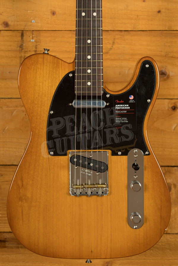 Fender American Performer Telecaster | Rosewood - Honey Burst