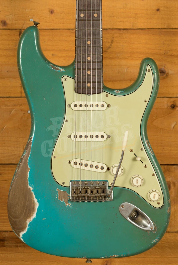 Fender Custom Shop Masterbuilt Dale Wilson 59 Stratocaster - Relic Taos Turquoise