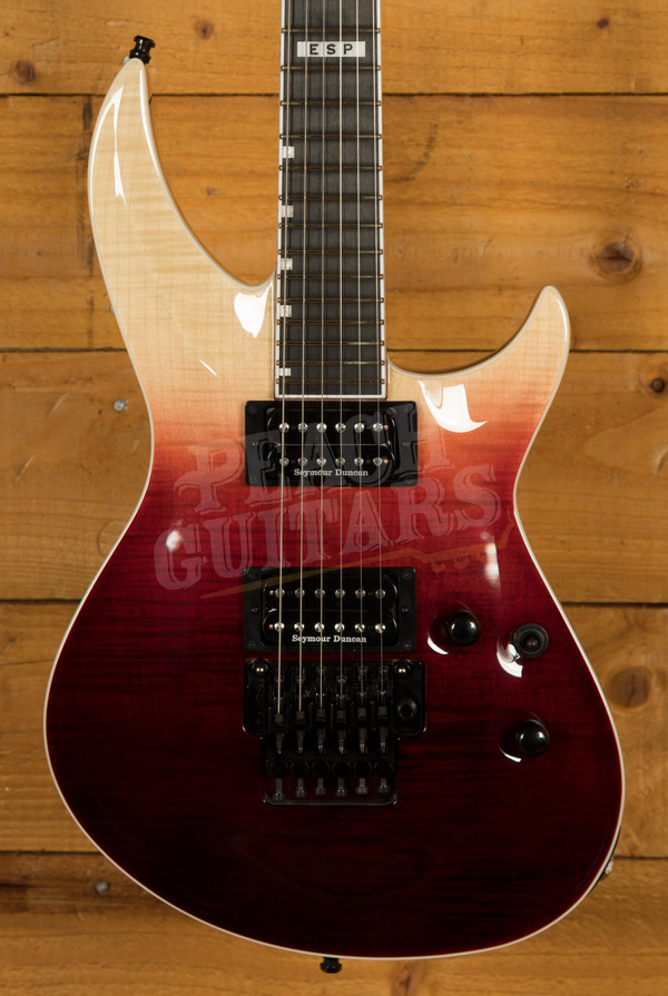 ESP EII Horizon III FR Black Cherry Fade Peach Guitars