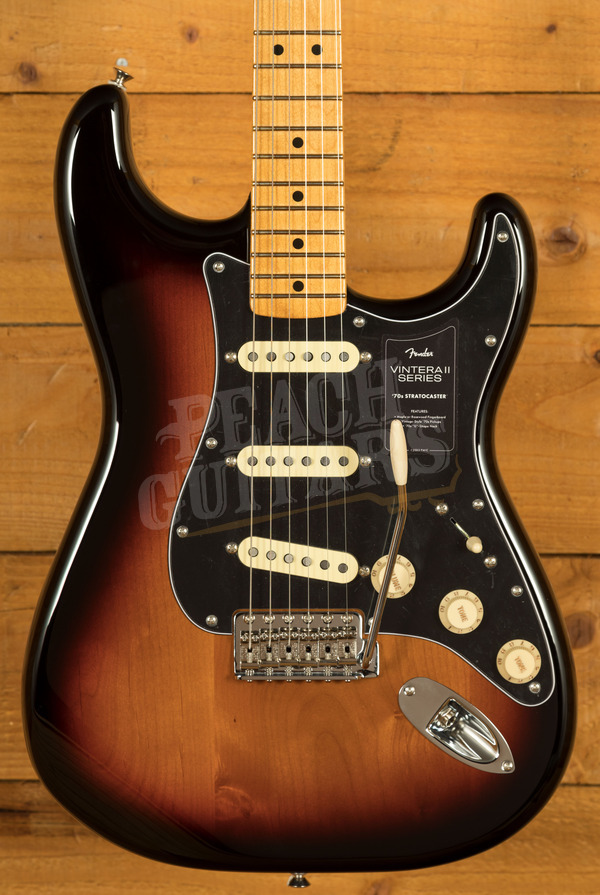 Fender Vintera II 70s Stratocaster | Maple - 3-Colour Sunburst