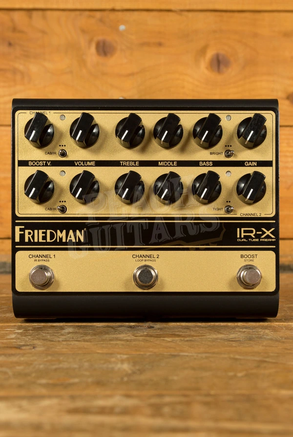 Friedman IR-X | Dual-Valve Preamp & DI
