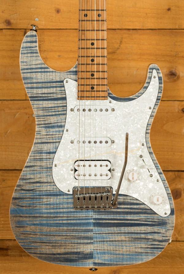 Suhr Standard Plus Trans Blue Denim Slate