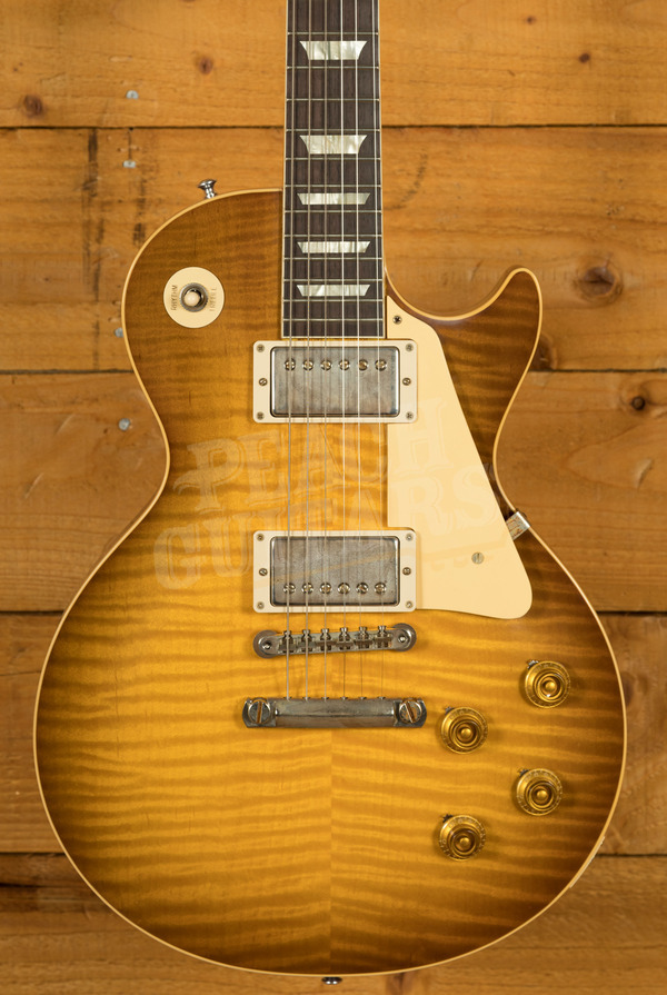 Gibson Custom '59 Les Paul Standard - Handpicked Top - Golden Poppy Burst VOS NH