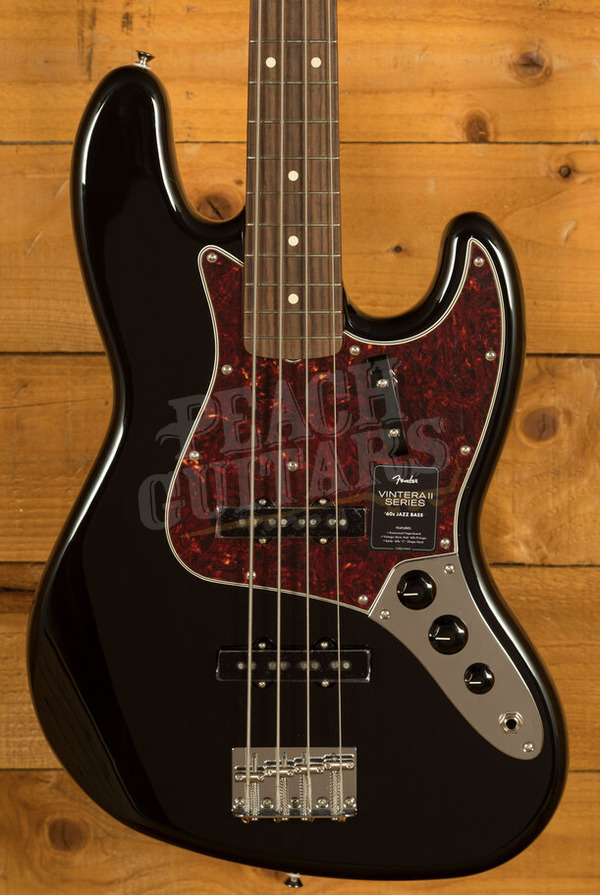 Fender Vintera II '60s Jazz Bass - Rosewood - Black