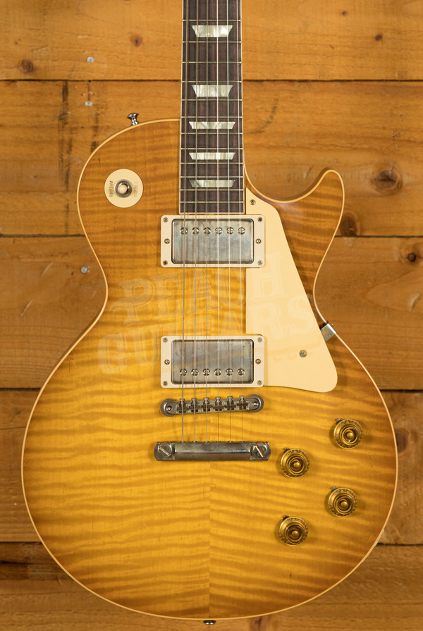 Gibson Custom '59 Les Paul Standard - Handpicked Top - Golden Poppy Burst VOS NH