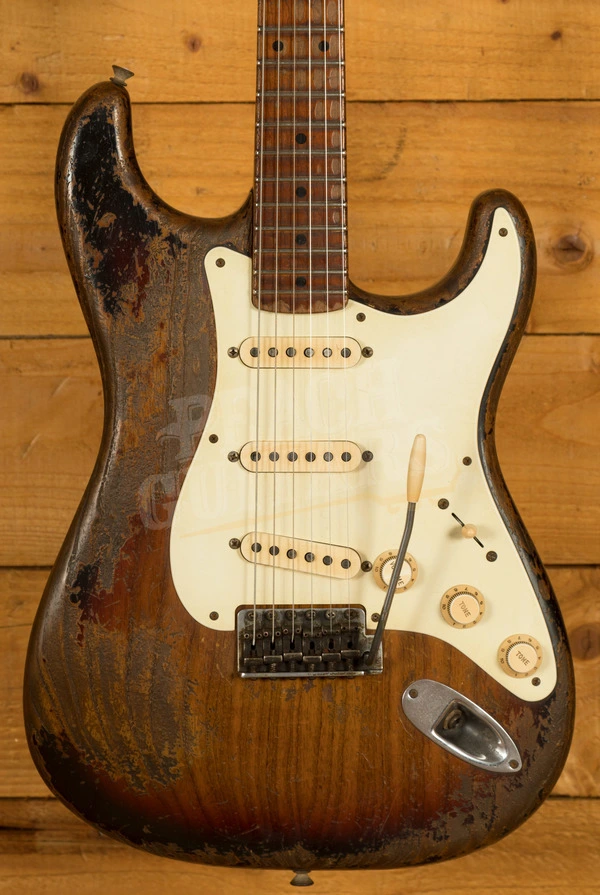 Fender Custom Shop Masterbuilt Van Trigt 50s Strat - Super Heavy Relic 3-Tone Sunburst