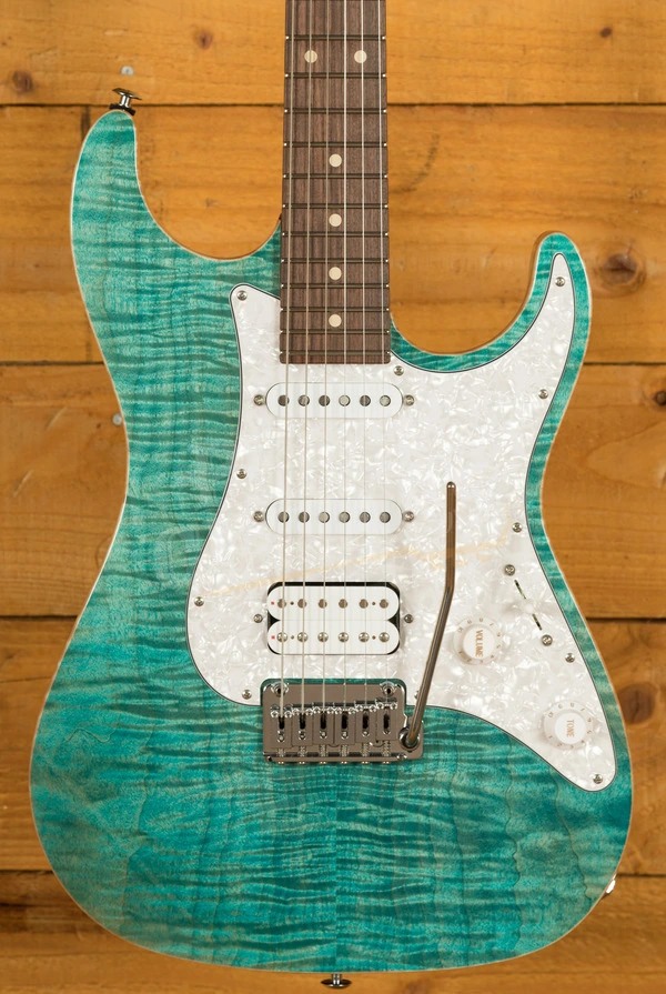 Suhr Standard Plus Bahama Blue Pau Ferro