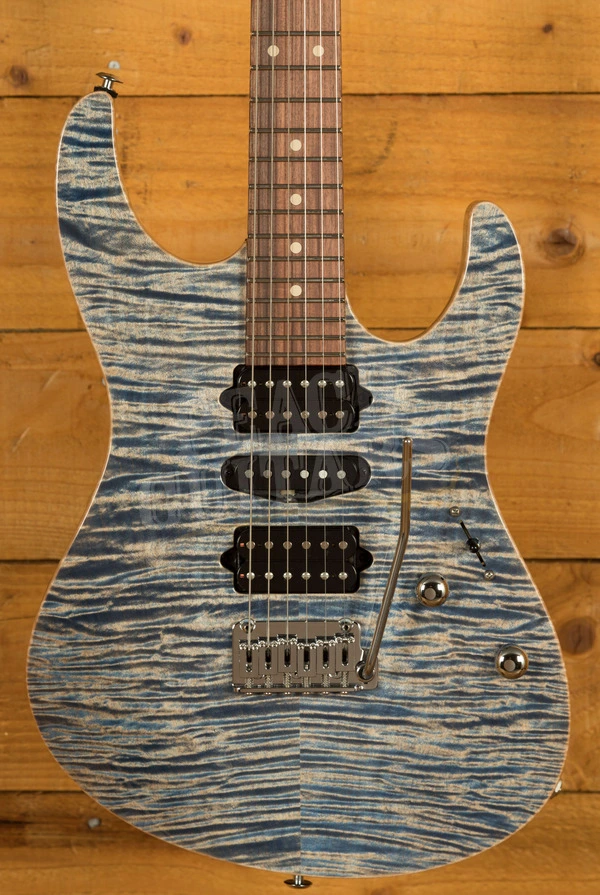Suhr Modern Plus Trans Blue Denim/Slate Pau Ferro