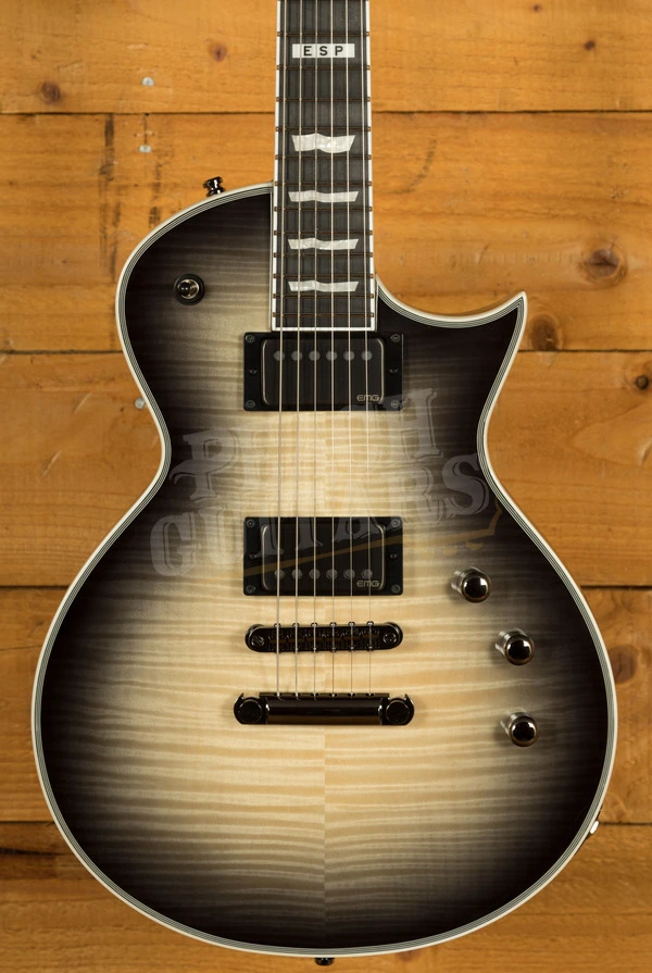 ESP E-II Eclipse Full Thickness | Black Natural Burst