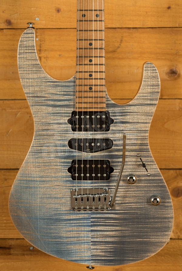 Suhr Modern Plus Trans Blue Denim/Slate Maple