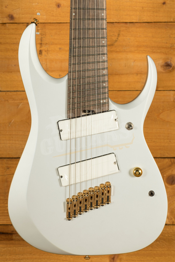 Ibanez RGD Axe Design Lab | RGDMS8 - 8-String Multi Scale - Classic Silver Metallic