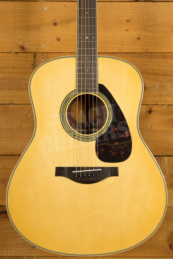 Yamaha LL6 ARE Acoustic Natural +Gigbag Peach Guitars