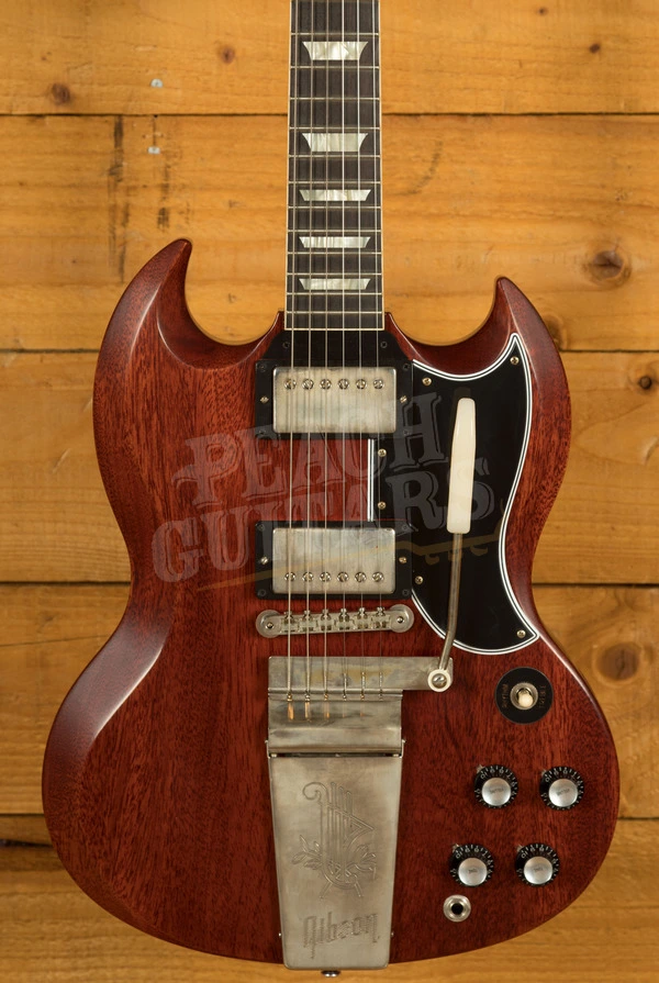 Gibson Custom 1964 SG Standard Reissue w/Maestro Vibrola | Cherry Red - VOS