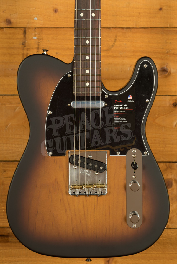 Fender American Performer Timber Pine Telecaster | 2-Colour Sunburst