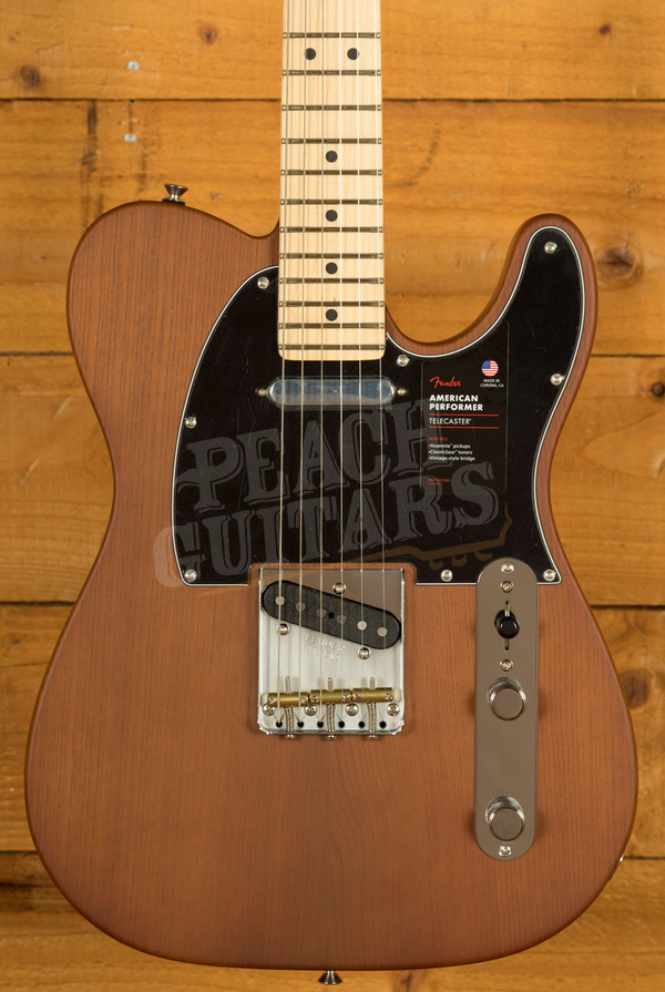 Fender American Performer Timber Sassafras Telecaster | Mocha