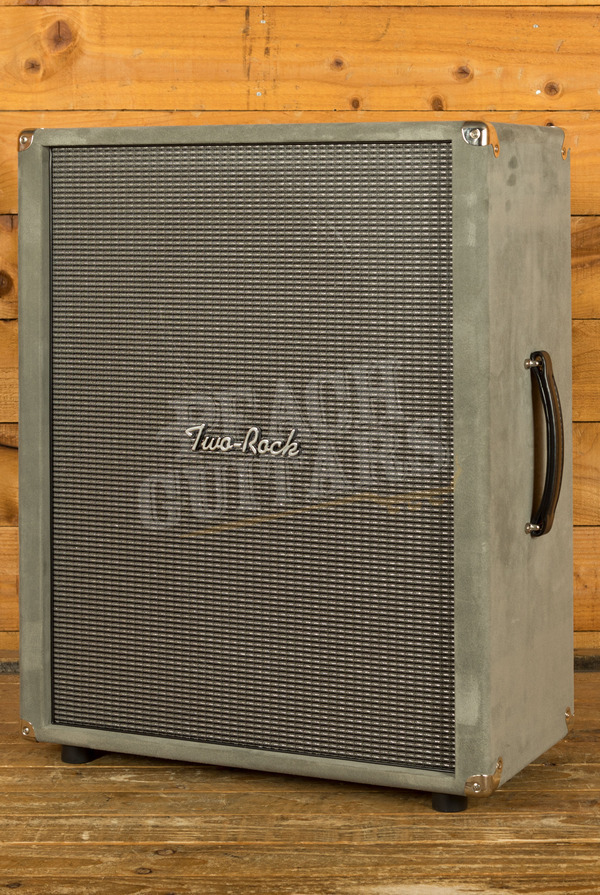 Two-Rock 2x12 Vertical Cab - Grey Suede (Silver Sterling Signature) 