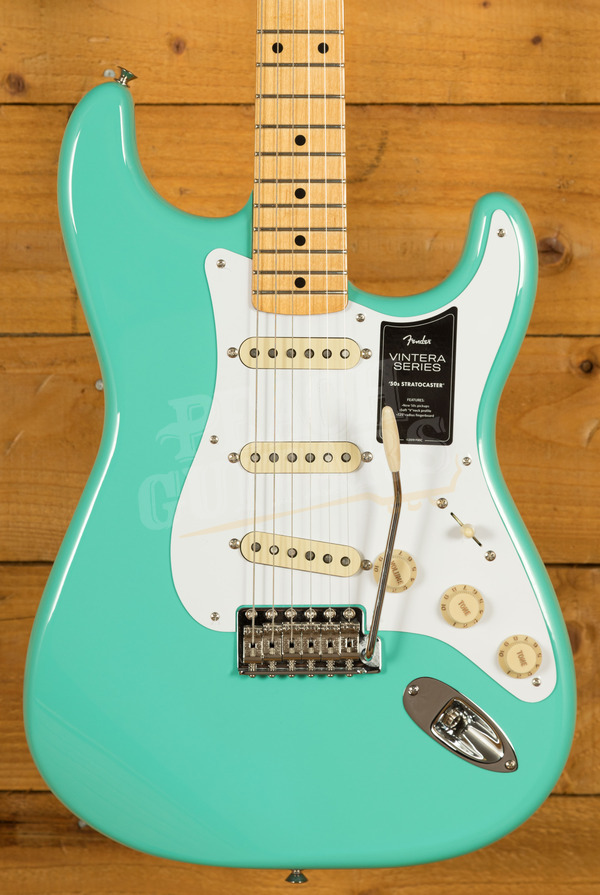 Fender Vintera '50s Stratocaster | Maple - Seafoam Green