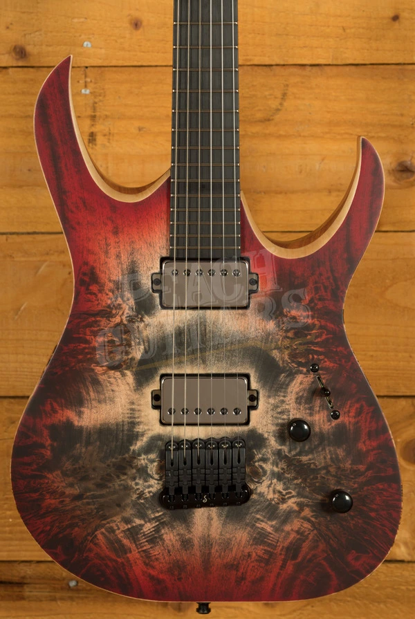 Mayones Duvell Elite 6 Trans Jeans Black Red Burst Satin